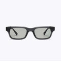 UV GLASSSES Smoke Grey Rectangular Sunglasses